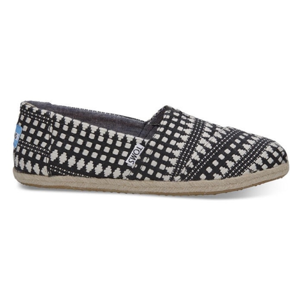 Toms Textured Striped Vans